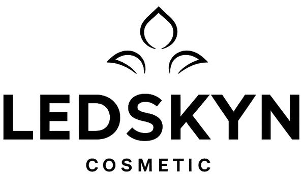 Logo noir marque LEDSKYN cosmetic